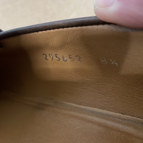 Gucci 295652 Men’s Horsebit Loafers Brown Leather Size 8.5 - Picture 11 of 13